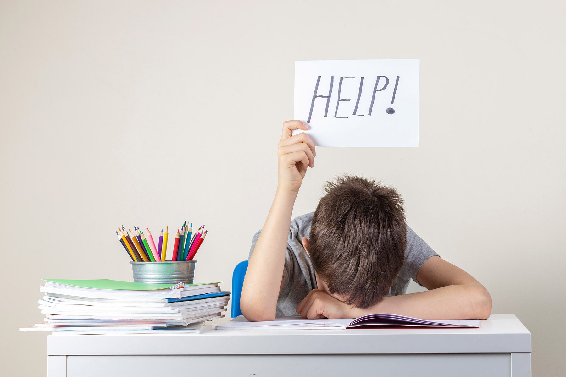 boy with learning difficulties